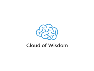 Cloud of Wisdom logo design by Garmos