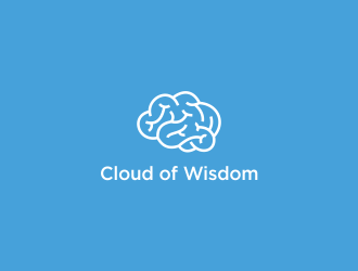 Cloud of Wisdom logo design by Garmos