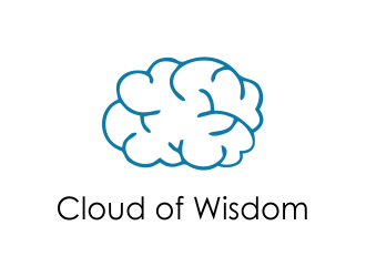 Cloud of Wisdom logo design by Girly