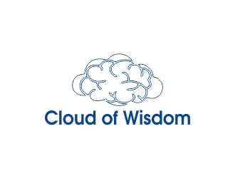 Cloud of Wisdom logo design by cikiyunn