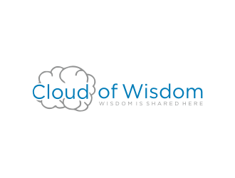 Cloud of Wisdom logo design by Barkah