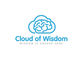 Cloud of Wisdom logo design by jaize