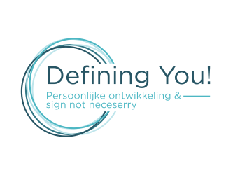 Defining You! Persoonlijke ontwikkeling en teamcoaching logo design by p0peye