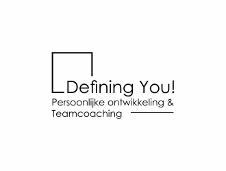 Defining You! Persoonlijke ontwikkeling en teamcoaching logo design by checx