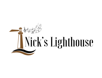 Nicks Lighthouse logo design by Gwerth