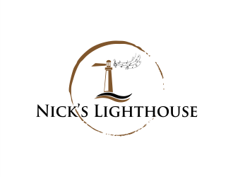 Nicks Lighthouse logo design by Gwerth