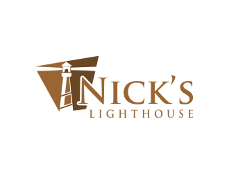 Nicks Lighthouse logo design by Gwerth