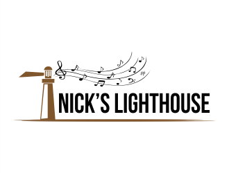 Nicks Lighthouse logo design by Gwerth
