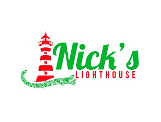 Nicks Lighthouse logo design by AamirKhan