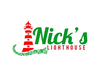 Nicks Lighthouse logo design by AamirKhan