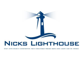 Nicks Lighthouse logo design by AamirKhan