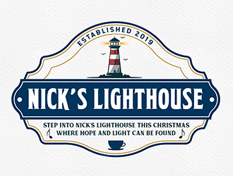 Nicks Lighthouse logo design by Optimus