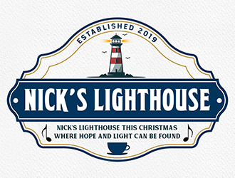 Nicks Lighthouse logo design by Optimus