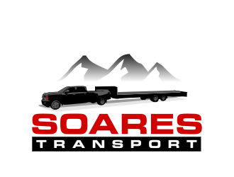 Soares Transport logo design by pakderisher