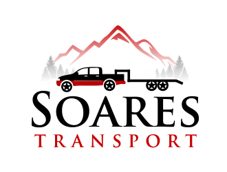 Soares Transport logo design by Girly