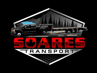 Soares Transport logo design by DreamLogoDesign