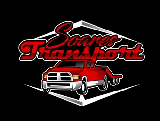 Soares Transport logo design by DreamLogoDesign