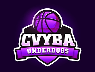 CVYBA UNDERDOGS logo design by XyloParadise