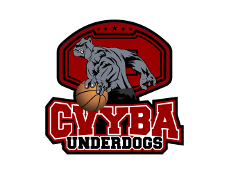 CVYBA UNDERDOGS logo design by Kruger