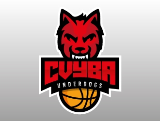 CVYBA UNDERDOGS logo design by Frenic