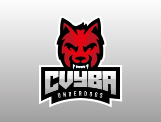 CVYBA UNDERDOGS logo design by Frenic
