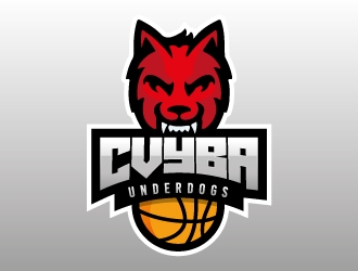CVYBA UNDERDOGS logo design by Frenic