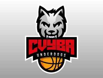 CVYBA UNDERDOGS logo design by Frenic