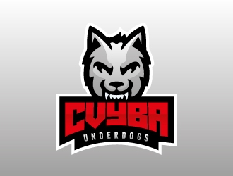CVYBA UNDERDOGS logo design by Frenic