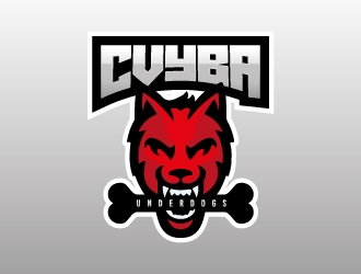 CVYBA UNDERDOGS logo design by Frenic