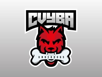 CVYBA UNDERDOGS logo design by Frenic