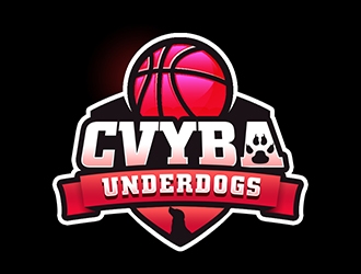 CVYBA UNDERDOGS logo design by XyloParadise