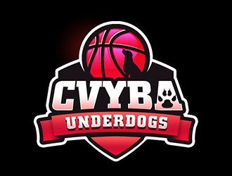 CVYBA UNDERDOGS logo design by XyloParadise
