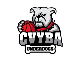 CVYBA UNDERDOGS logo design by sakarep