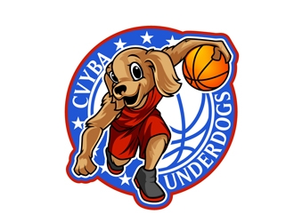 CVYBA UNDERDOGS logo design by DreamLogoDesign