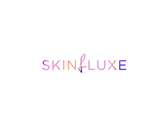 SkinFluxe logo design by johana