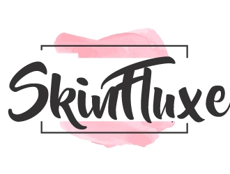 SkinFluxe logo design by AamirKhan