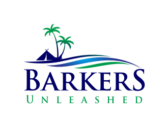 Barkers Unleashed logo design by AisRafa