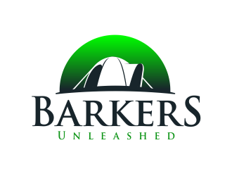 Barkers Unleashed logo design by AisRafa