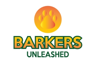 Barkers Unleashed logo design by twomindz