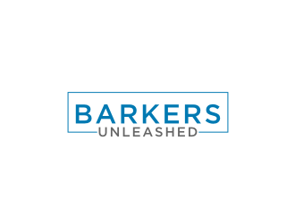 Barkers Unleashed logo design by logitec