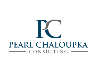 Pearl Chaloupka Consulting logo design by p0peye