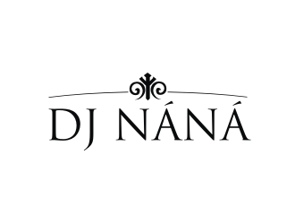 DJ NÁNÁ logo design by Diancox