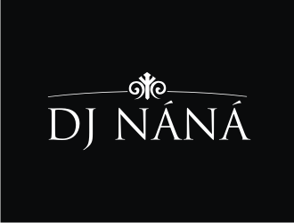 DJ NÁNÁ logo design by Diancox