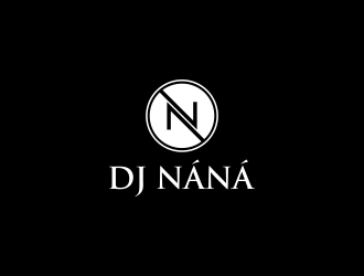 DJ NÁNÁ logo design by RIANW
