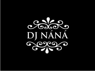 DJ NÁNÁ logo design by asyqh