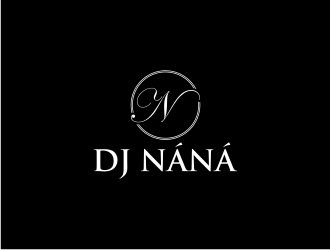 DJ NÁNÁ logo design by asyqh