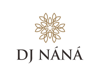 DJ NÁNÁ logo design by p0peye