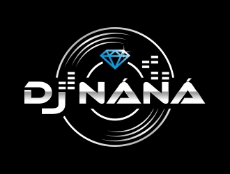 DJ NÁNÁ logo design by ruki