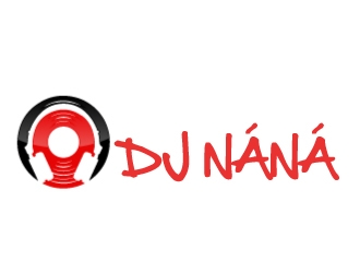 DJ NÁNÁ logo design by AamirKhan