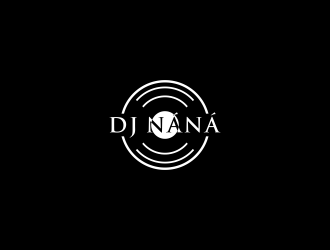 DJ NÁNÁ logo design by oke2angconcept